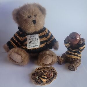 Boyds Bears Collection Be Happy Make Memories Bee Honey Collectible Set